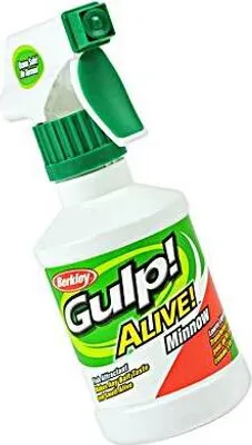 Produktbild von Berkley Gulp! Alive!® Lockstoff - Leistungsstarkes Angelduftspray für weiche Köder, Harte Köder und lebende Köder - Verbessert die Köderattraktivität