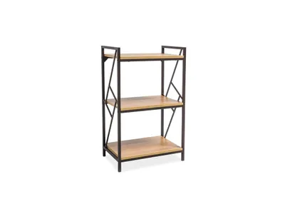 Immagine prodotto di Scansia con scaffali KARPO 1 - rovere / marrone scuro