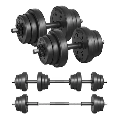 Produktbild von SONGMICS Hantel Set, 2-in-1 Kurzhantel, 2x10 kg, für Zuhause, 1 Paar