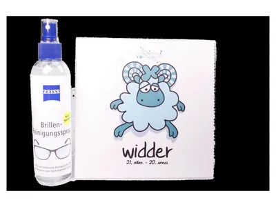 Produktbild von Mikrofasertuch "Sternzeichen Widder" Größe 18,5*18,5 cm von La Kelnet