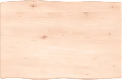 Zdjęcie produktu dla vidaXL Blat stołu 60x40x2 cm lite drewno dębowe nieobrobione krawędź drzewa