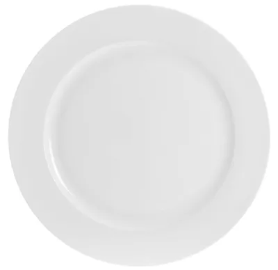 Produktbild von H&h runder Teller aus Bone China Porzellan 30,5 cm