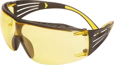Produktbild von 3M Secure-Fit Schutzbrille (Sicherheitsbrille) SF401 XSGAF-YEL gelb UV-Schutz
