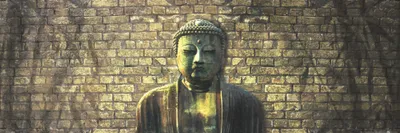 Obrázok produktu pre Budhizmus Art Print Obraz - Budha v meditácii (30 x 91 cm)