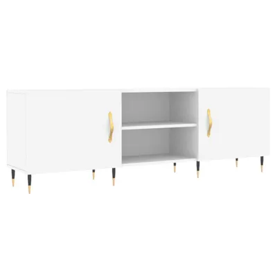 Obrázek produktu pro vidaXL TV skříňka bílá 150x30x50 cm Dřevěný materiál