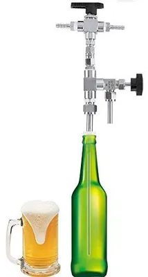 Produktbild von Abfüllgerät für Bierflaschen mit Rückdruck, manuell für Hobbybrauer