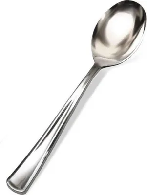 Produktbild von Silber Kunststoff Löffel 12 St. als Einweggeschirr