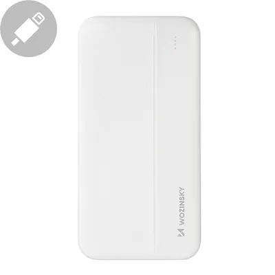 Produktbild von Wozinsky WPBWE1, 10000 mAh, Lithium Polymer (LiPo), 10 W, Weiß