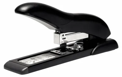 Produktbild von Rapid 21281406, 70 Blätter, Schwarz, Standard-Clinch, 9/8, Metall, Kunststoff, 5,3 cm