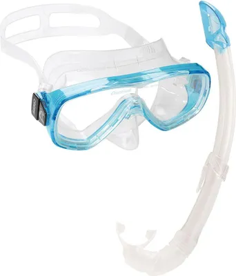 Produktbild von Cressi Kit Onda Schnorchelset Blau Blau One Size
