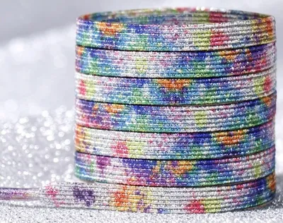 Immagine prodotto di Lacci magnetici per scarpe CO-18687 - Multicolore Glitterato KP18687