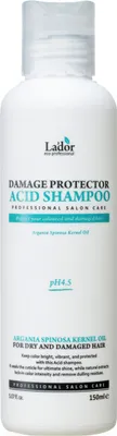 Image de Lador - Damage Protector Acid Shampoo - Shampooing régénérant en profondeur pour les cheveux secs, abîmés et traités chimiquement - 150 ml