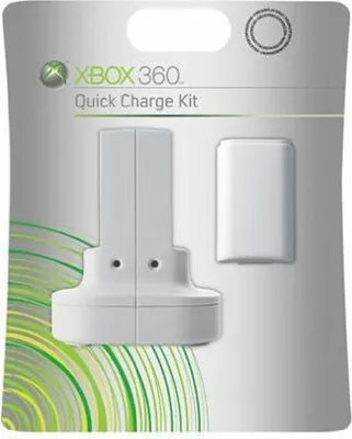 Produktbild von Microsoft Xbox 360 Quick Charge Kit, Weiß