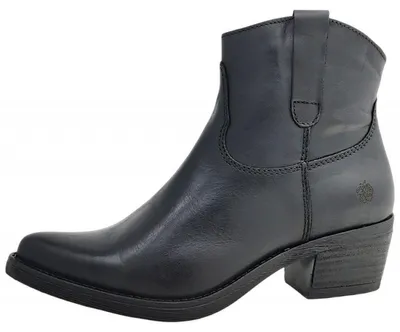 Immagine prodotto di Apple of Eden: Scarpe da donna, stivali western, colore nero, stile casual
