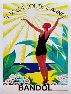 Immagine prodotto di Bandol - Sole tutto l'anno - Poster 30x40 cm