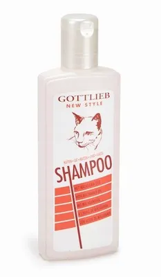 Zdjęcie produktu dla Gottlieb szampon z olejkiem z norek 300ml dla kota