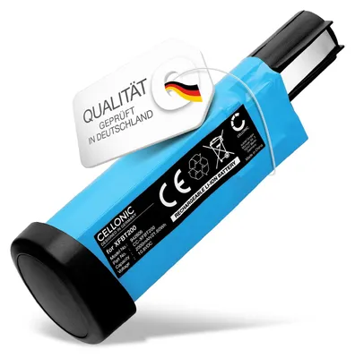 Produktbild von CELLONIC 1x Akku für Staubsauger Kompatibel mit Shark WV200UK, WV200, WV201, XFBT200 - (2000mAh , 10.8V)