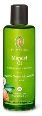 Productafbeelding van Primavera Sweet almond oil bio (100 ml)