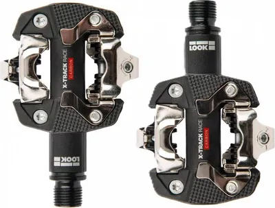 Produktbild von LOOK X-Track Race Carbon Klickpedale schwarz - Cross-Country MTB-Pedale, Carb...