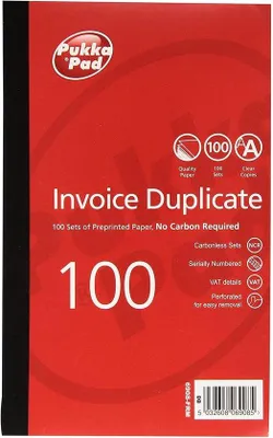 Productafbeelding van Factuurboek NCR Duplicaat 1-100 Zonder Kopieerpapier