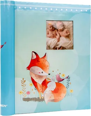 Immagine prodotto di Album fotografico autoadesivo per bambini 22x28/60. NESTLE rosa