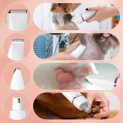 Image de Tondeuses électriques pour animaux, sans fil, pour chiens et chats