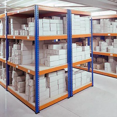 Produktbild von SCHULTE Schwerlast-Weitspannregal 18295-N blau 245,0 x 46,8 x 243,8 cm