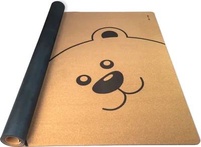 Produktbild von Spielmatte aus Kork. Schadstofffreie Krabbelmatte für Babys und Kinder. Teddy 140x110 cm