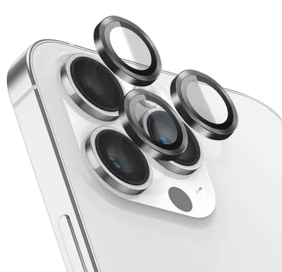 Produktbild von Zanaé, Kameraschutz für iPhone 14 Pro / 14 Pro Max aus Panzerglas, Schwarz