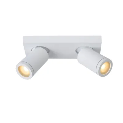 Produktbild von Lucide Deckenleuchte 2-flammig zylindrisch dimmbar dreh-kippbar IP44 für Bad L24x10x12cm