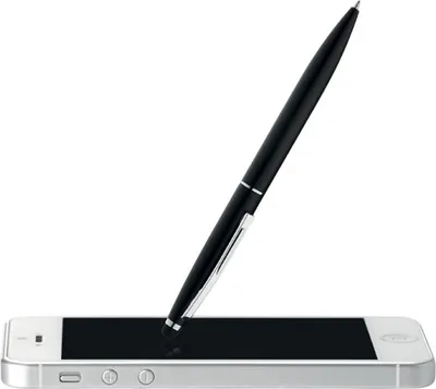 Image de MidOcean - Stylo à bille "Quim" MO745 (13,5 cm x 1 cm) (Noir)