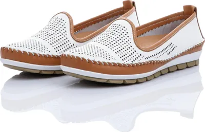 Produktbild von Gemini Damen Slipper weiß Größe 37