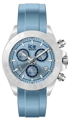 Ice-Watch 025632 Herren-Chronograph Bewatch Klar Zeitlos Blau 1
