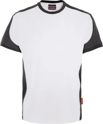 Produktbild von Hakro T-Shirt-Contrast Performance - Weiß/Anthrazit - Größe L
