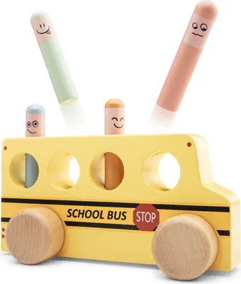 Obrázok produktu pre klasické hračky Pop up - školský autobus