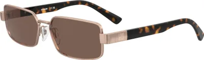 Zdjęcie produktu dla Okulary przeciwsłoneczne damskie Moschino Love MOL100/S w kolorze złotym i miedzianym, 58/15/140