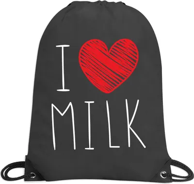 Produktbild von Rucksacktasche "I love Milk"
