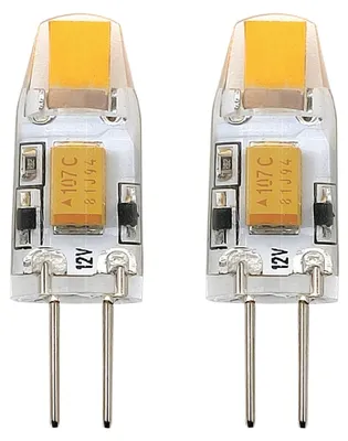 Productafbeelding van Eglo 110158 LED-lamp, G4, 2 stuks, 2x1,2W, diameter 10mm, warm wit, dimbaar