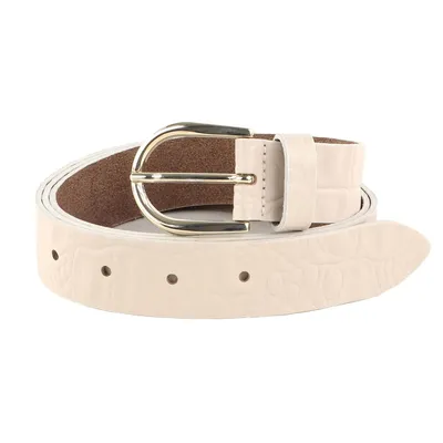 Immagine prodotto di Vanzetti Pelle cintura Slim Belt W90 Cream avorio