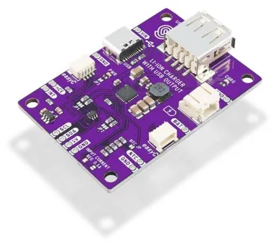 Li-Ion/LiPo-Lademodul BQ24295, 4,35–17 V Eingang, 5 V USB-Ausgang