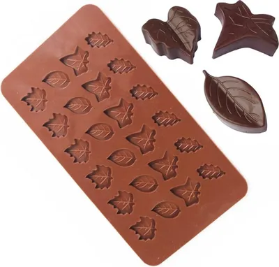Produktbild von Silikonform Blätter Blätter