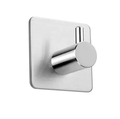 Produktbild von Selbstklebender Haken dick silber