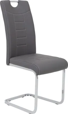 Produktbild von Esszimmerstühle Stuhl Freischwinger 4er Set  RUBEN Grau