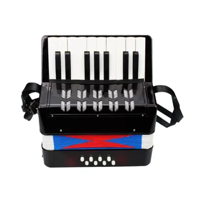 Zdjęcie produktu dla Accordion,Kids Accordion,Children Accordion,Beginner Accordion,17 Keys Piano Accordion,Educational Musical Instrument