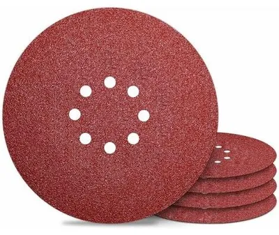 Productafbeelding van Schuurdisc met klittenband, diameter 150 mm, korrelgrootte 80, 6 stuks