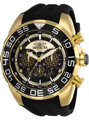 Obrázek produktu pro Invicta Speedway - SCUBA 26301 Pánské Hodinky - Quartz Hnutí - Nerezová Ocel s Černým Ciferníkem - 50 mm