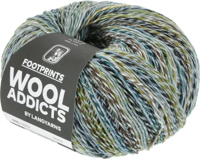Produktbild von Lang Yarns - Footprints 0001 blau grün