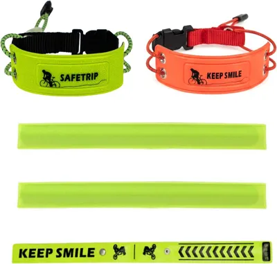 Produktbild von Reflektierende Armbänder 5 Stück, 5-teilig, wasserdicht, zum Laufen