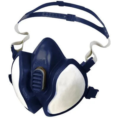 Obrázek produktu pro 3M 4251+, 1 kusů, Jedna velikost, Dospělí, FFA1P2 R D, FFA2P3 R D, FFABE1P3 R D, FFABEK1P3 R D, Modrá, Bílá