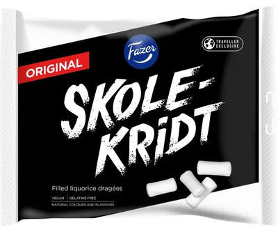 Productafbeelding van Fazer Skolekridt Original 400 g - schoolkrijt